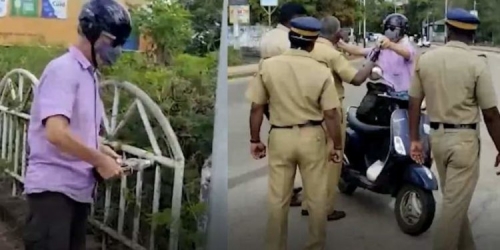 മദ്യവുമായെത്തിയ വിദേശ പൗരനെ തടഞ്ഞ സംഭവം; ഗ്രേഡ് എസ്‌ഐക്ക് സസ്‌പെന്‍ഷന്‍