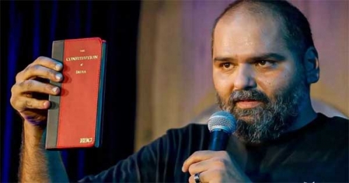 'ഖേദമില്ല, ക്ഷമ ചോദിക്കില്ല...': ഏക്‌നാഥ് ഷിന്‍ഡെയെ കുറിച്ചുള്ള ഹാസ്യ പരാമര്‍ശത്തില്‍ കുനാല്‍ കമ്ര