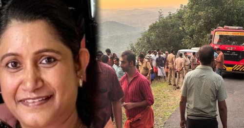 പരസ്ത്രീ ബന്ധം ചോദ്യം ചെയ്തതിലുള്ള ദേഷ്യം ; കോട്ടയത്ത് ഭാര്യയെ കൊലപ്പെടുത്തി കൊക്കയില്‍ തള്ളിയ ഭര്‍ത്താവ് അറസ്റ്റില്‍