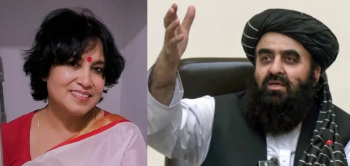 'താലിബാന് സ്ത്രീകള്‍ മനുഷ്യരല്ല, അവര്‍ക്ക് വീടിന് പുറത്ത് സ്ത്രീകളെ കാണാന്‍ താല്‍പര്യമില്ല'; വിമര്‍ശിച്ച് തസ്ലീമ നസ്രീന്‍