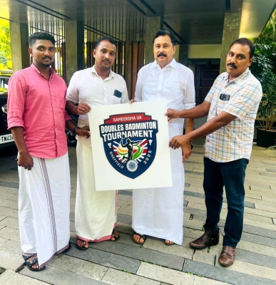 സമീക്ഷ യു.കെ 2025 - ഡബിള്‍സ് ബാഡ്മിന്റണ്‍ ടൂര്‍ണമെന്റ് ലോഗോ പ്രകാശനം ചെയ്തു.