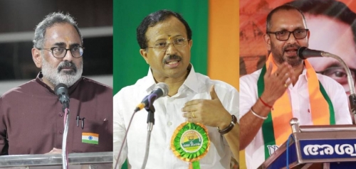 സംസ്ഥാന ബിജെപിയില്‍ ഭിന്നത ; അധ്യക്ഷന്‍ രാജീവ് ചന്ദ്രശേഖര്‍ നേതാക്കളെ ഒഴിവാക്കുന്നതായി പരാതി
