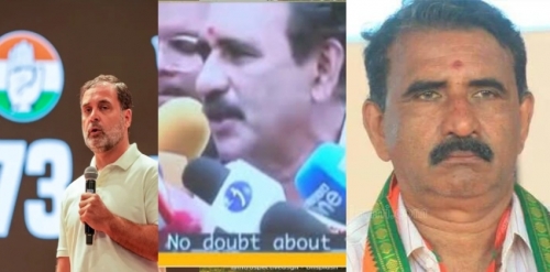 രാഹുല്‍ ഗാന്ധിയോട് സഹതാപം മാത്രം, ബിഗ് സ്‌ക്രീനിലോ ഏത് സ്‌ക്രീനിലോ വേണമെങ്കിലും കാണിക്കട്ടെ: ബി ഗോപാലകൃഷ്ണന്‍