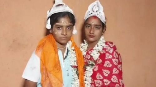പശ്ചിമ ബംഗാളില്‍ യുവതികള്‍ വിവാഹിതരായി